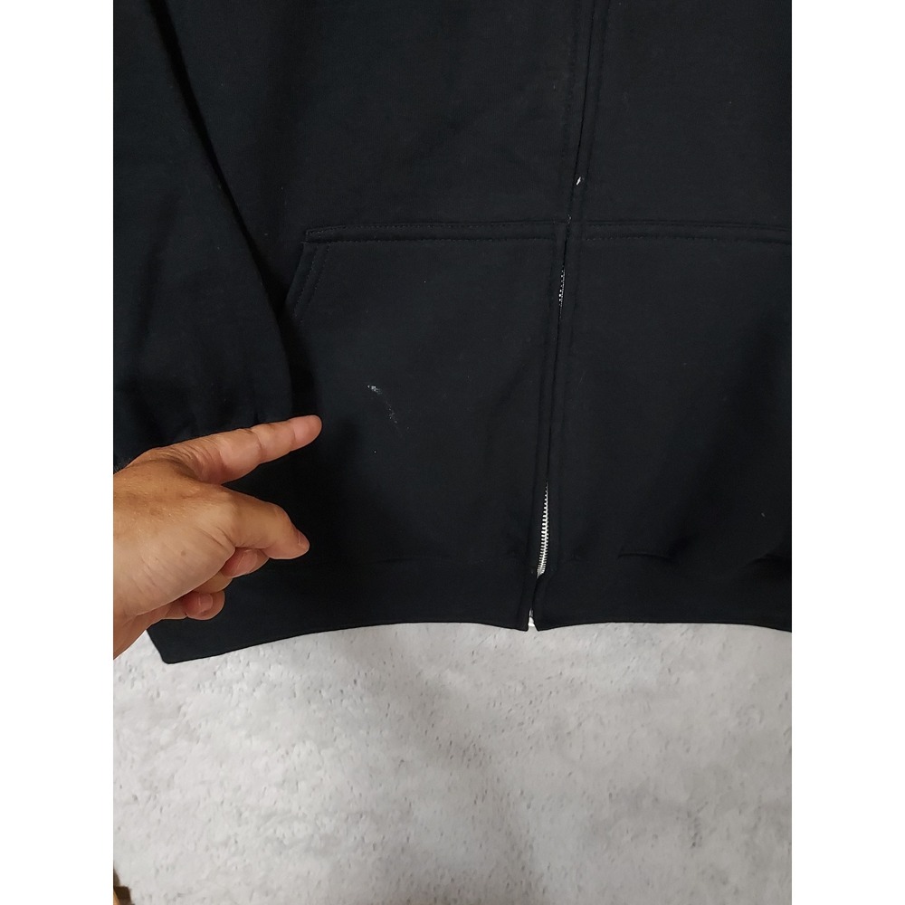 Halloween Horror Nights Jacket Mens XL Universal Studios 30 Years 30 Fears Black - Picture 8 of 11